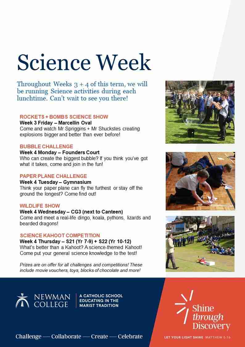 Science Week - Newman College