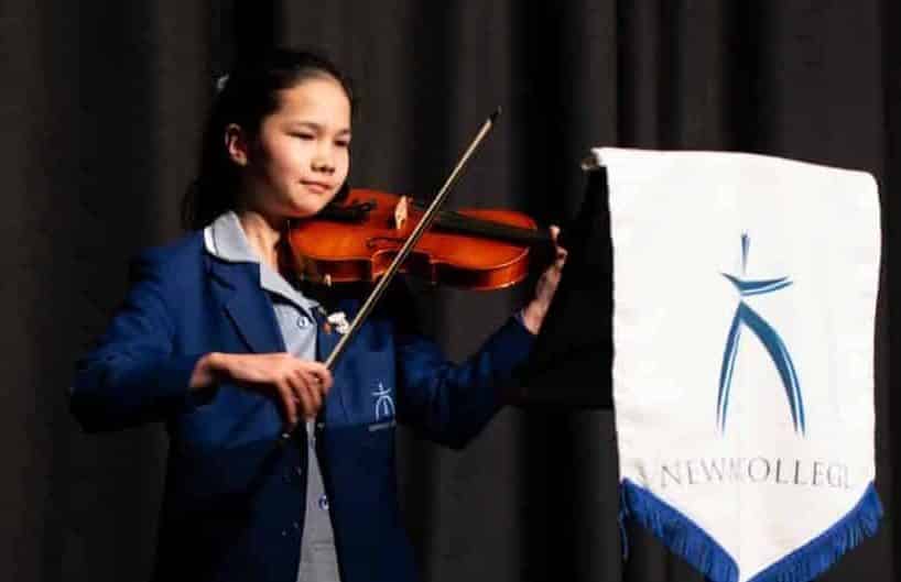 Catholic Primary School Education Violin Player